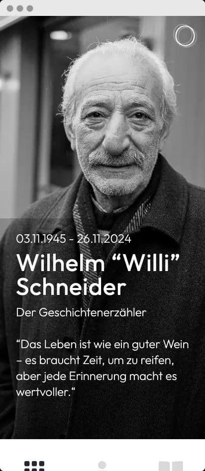 Echo Memories App Screenshot